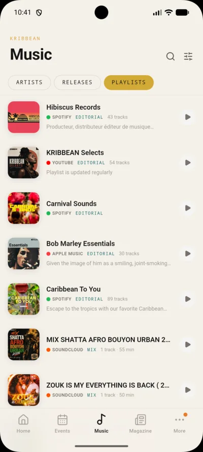 Playlists