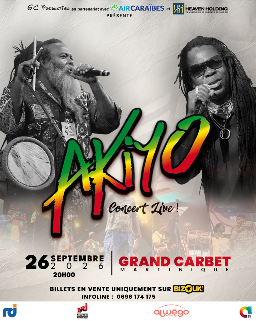 Akiyo en Concert Live en Martinique